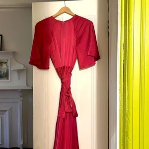 Ted Baker Pink silky dress